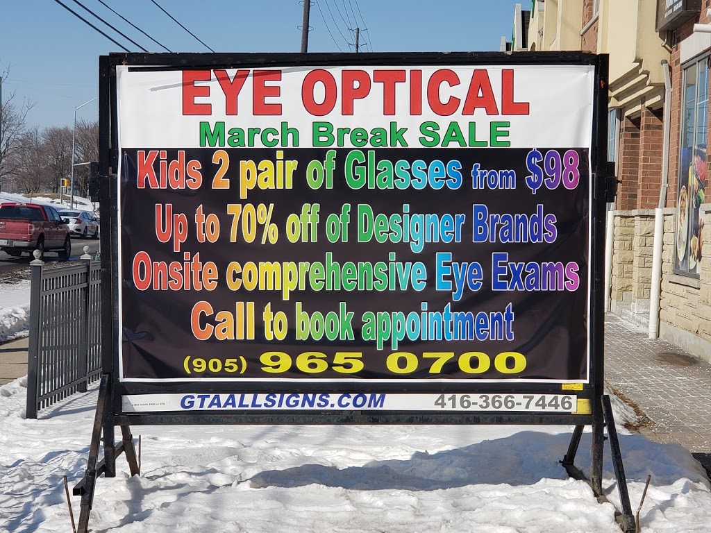 EYE OPTICAL | 9699 Jane St #30, Maple, ON L6A 0A4, Canada | Phone: (905) 965-0700