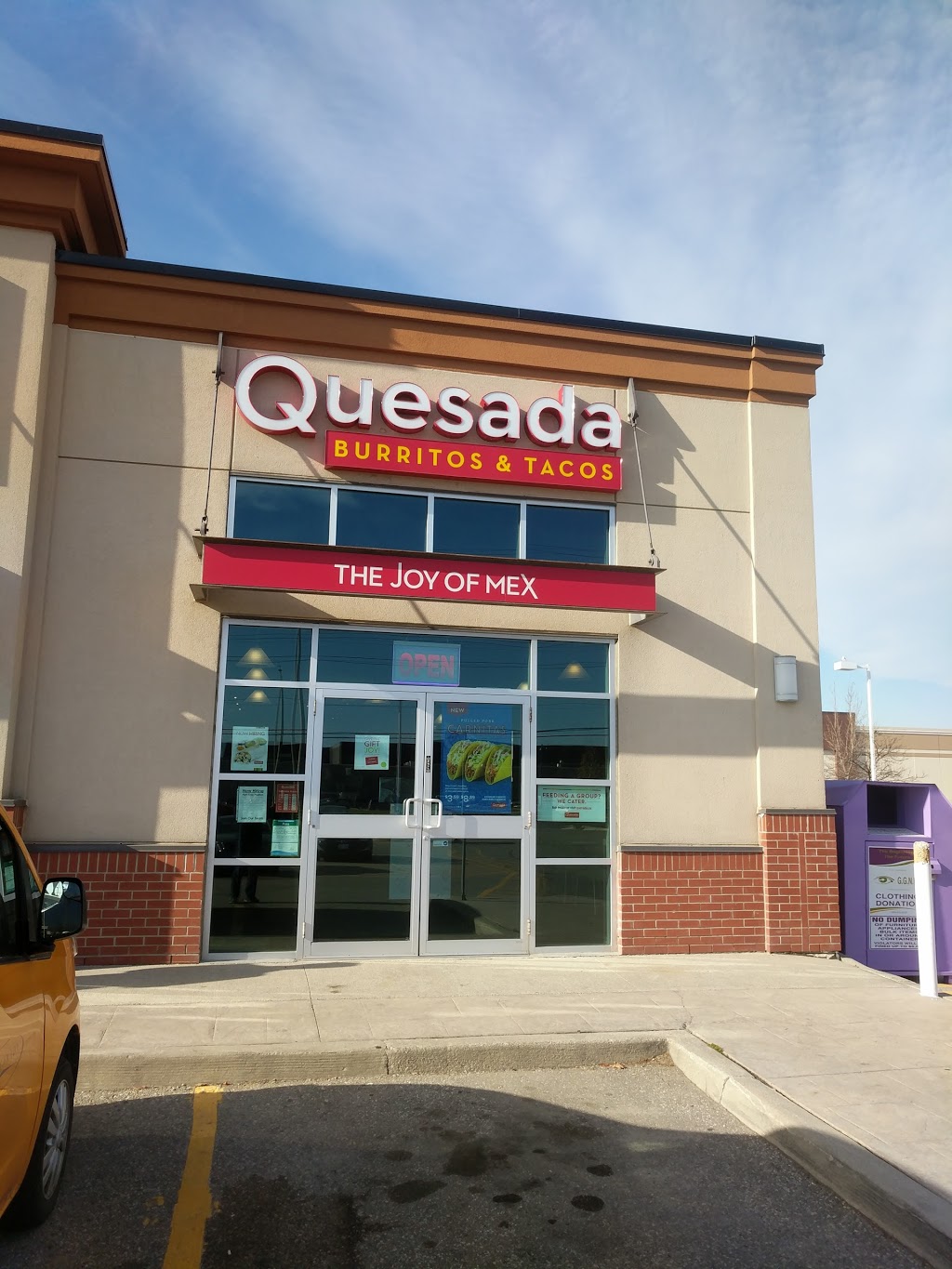 Quesada Burritos & Tacos | 5067 Dixie Rd, Mississauga, ON L4W 5S6, Canada | Phone: (905) 212-9700