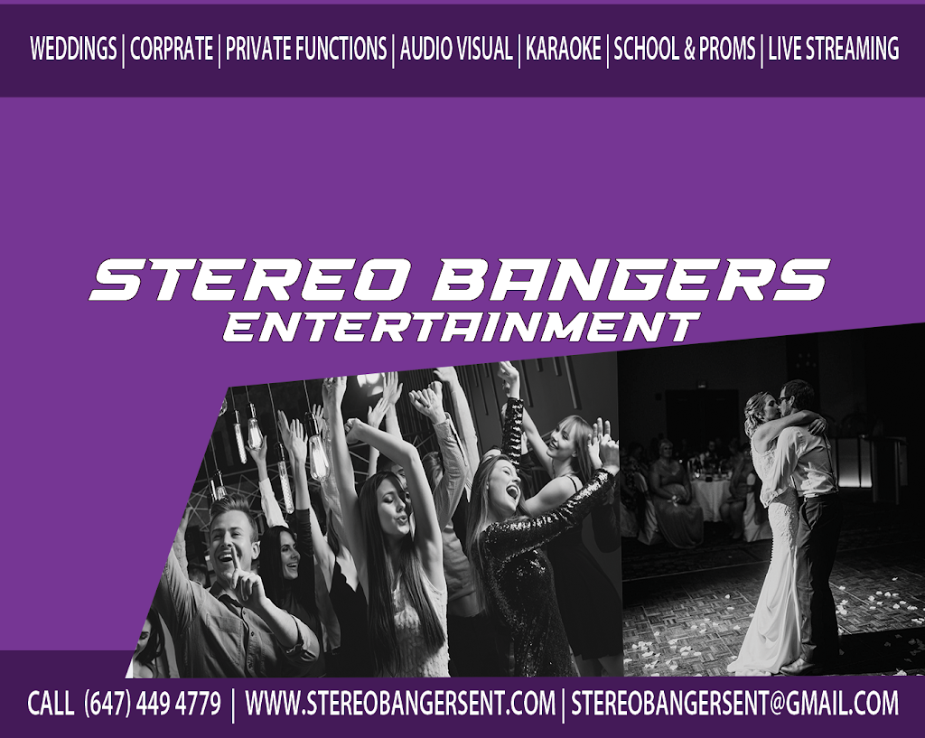 Stereo Bangers Entertainment | 369 Essa Rd, Barrie, ON L4N 9C8, Canada | Phone: (647) 449-4779