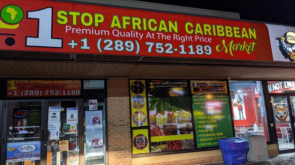 1stop Africa Caribbean Market | 16 Lisa St unit 2A, Brampton, ON L6T 5R2, Canada | Phone: (289) 752-1189