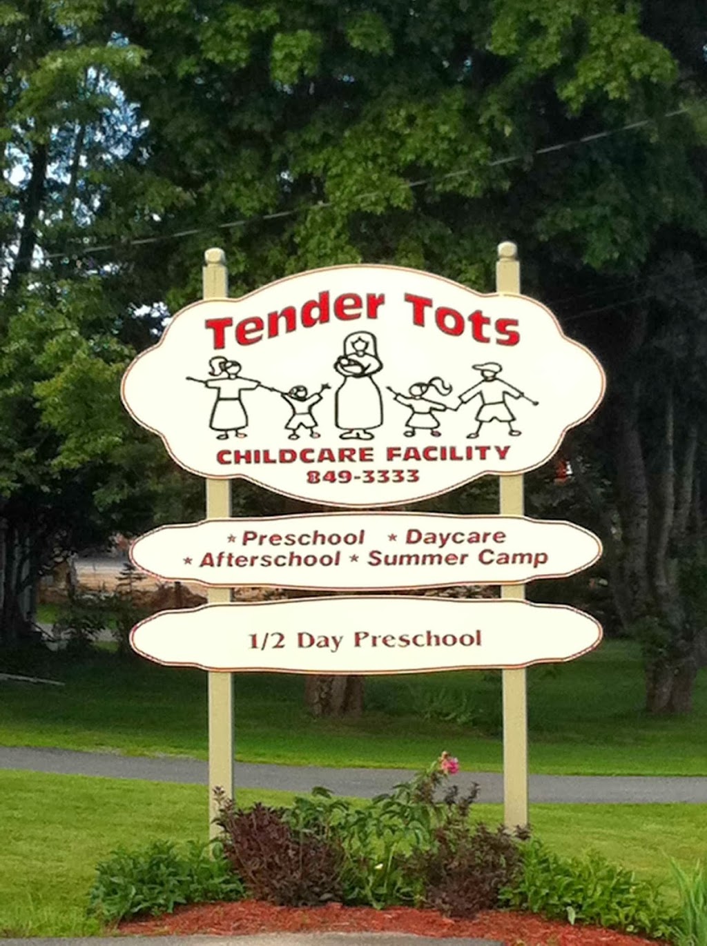 Tender Tots Day Care Inc | 114 Hampton Rd, Rothesay, NB E2E 2P8, Canada | Phone: (506) 849-3333