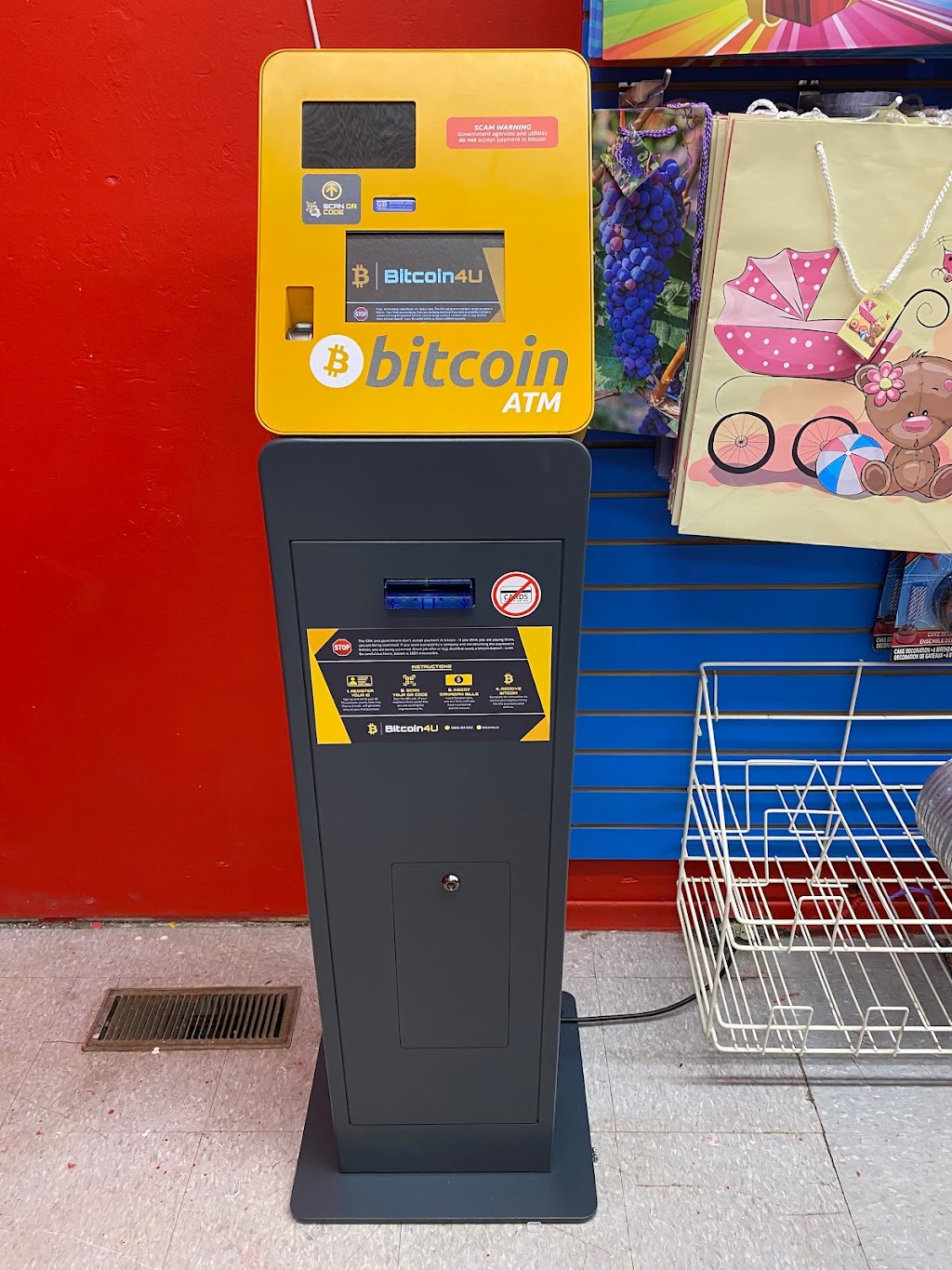 Bitcoin4U Bitcoin ATM | Dollar Store Plus, 500 Mayfair Ave, Oshawa, ON L1G 2Z4, Canada | Phone: (905) 240-8555