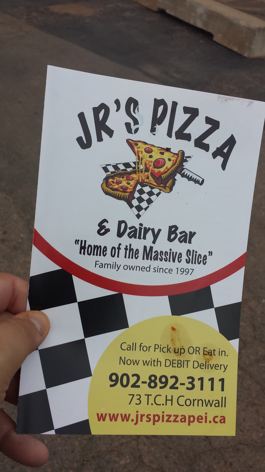 J.Rs Pizza & Dairy Bar | 665 Capital Dr #105, Cornwall, PE C0A 1H8, Canada | Phone: (902) 892-3111