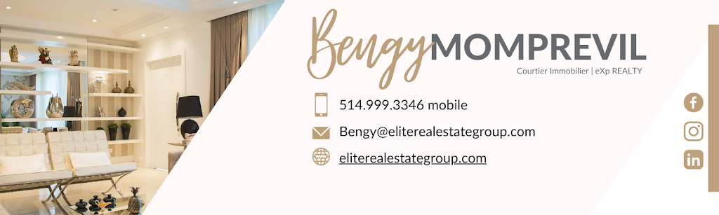 Bengy Momprevil - realtor in Montreal | 15F Av. Cartier, Pointe-Claire, QC H9S 4R5, Canada | Phone: (514) 999-3346