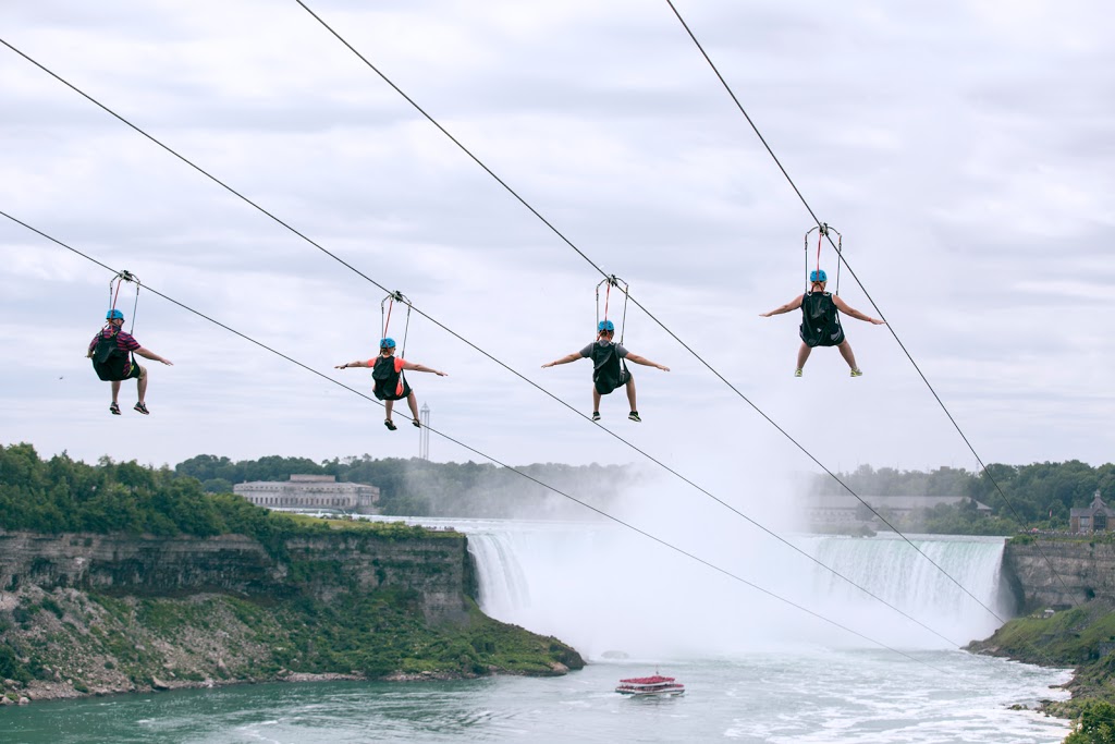 WildPlay Niagara Falls Zipline to the Falls | 5920 Niagara Pkwy, Niagara Falls, ON L2E 6X8, Canada | Phone: (800) 263-7073