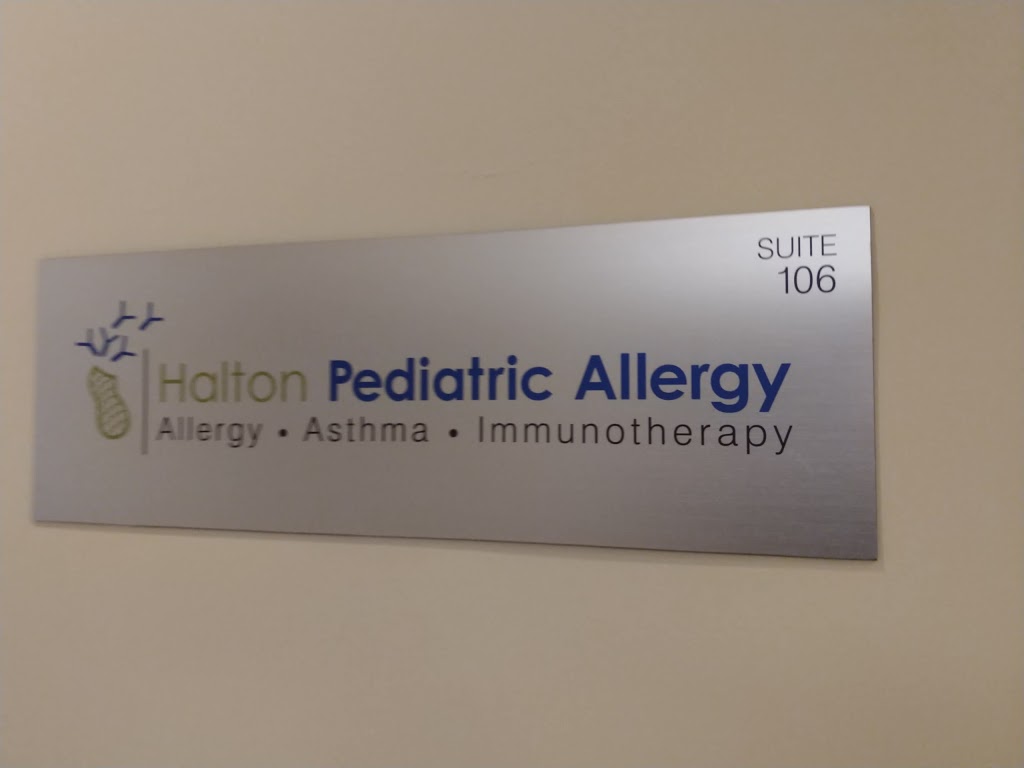 Halton Pediatic Allergy | 5500 N Service Rd #106, Burlington, ON L7L 6W6, Canada | Phone: (905) 315-9543