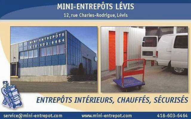 Mini-Entrepôts Lévis | 12 Rue Charles-Rodrigue, Lévis, QC G6V 6L8, Canada | Phone: (418) 603-6464