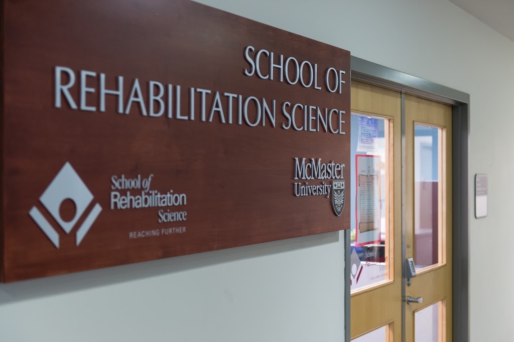 School of Rehabilitation Science at McMaster University | 1400 Main Street West Institute for Applied Health Sciences (IAHS) Building - Room 403, Hamilton, ON L8S 1C7, Canada | Phone: (905) 525-9140