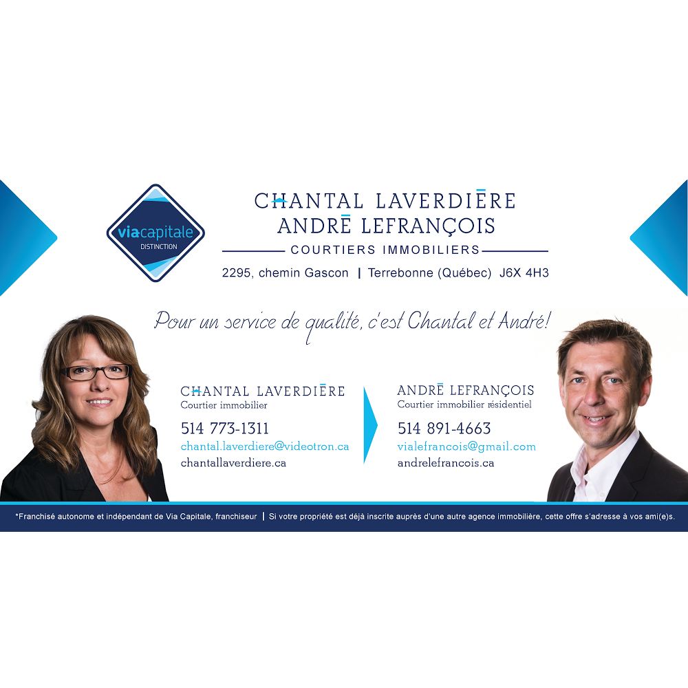 Chantal Laverdière - Courtier Immobilier VIACAPITALE | 816 Bd des Seigneurs, Terrebonne, QC J6W 1T9, Canada | Phone: (514) 773-1311