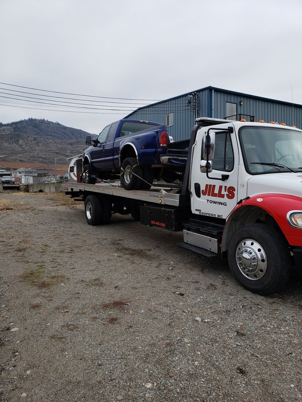 Jill’s Towing Ltd | 10900 115th St, Osoyoos, BC V0H 1V5, Canada | Phone: (250) 495-3851