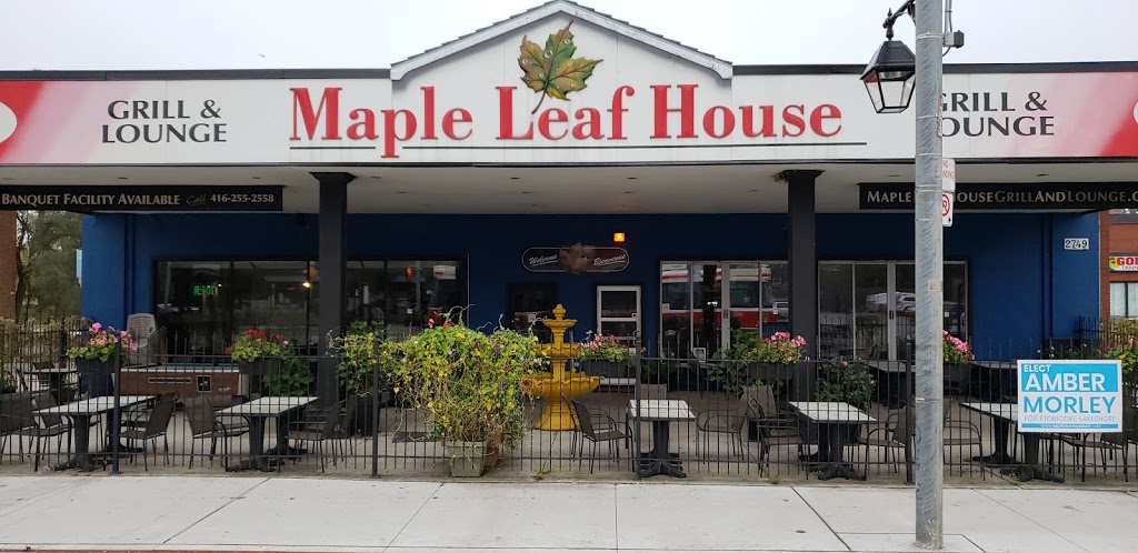 Maple Leaf House Grill & Lounge | 2749 Lake Shore Blvd W, Etobicoke, ON M8V 1H2, Canada | Phone: (416) 255-2558