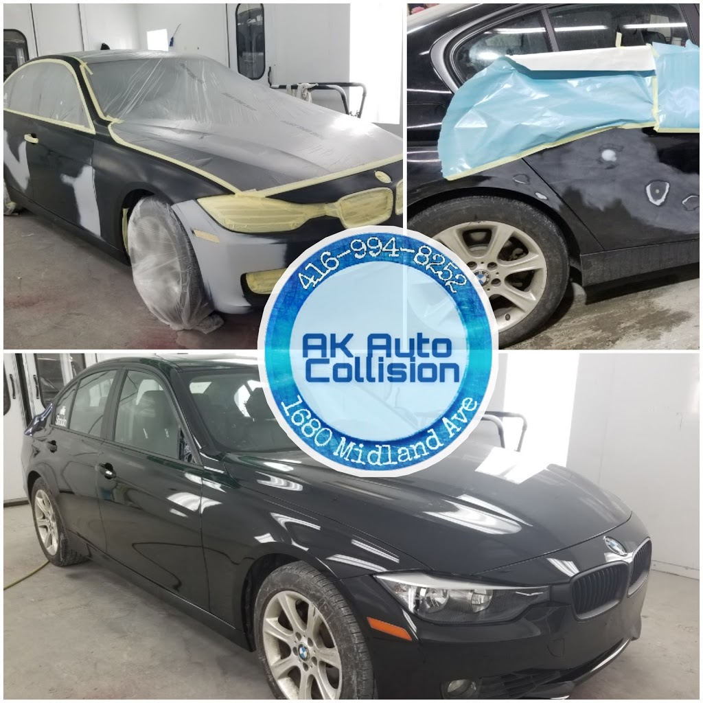 AK Auto Collision | 124 Manville Rd #2, Scarborough, ON M1L 4J5, Canada | Phone: (416) 994-8252