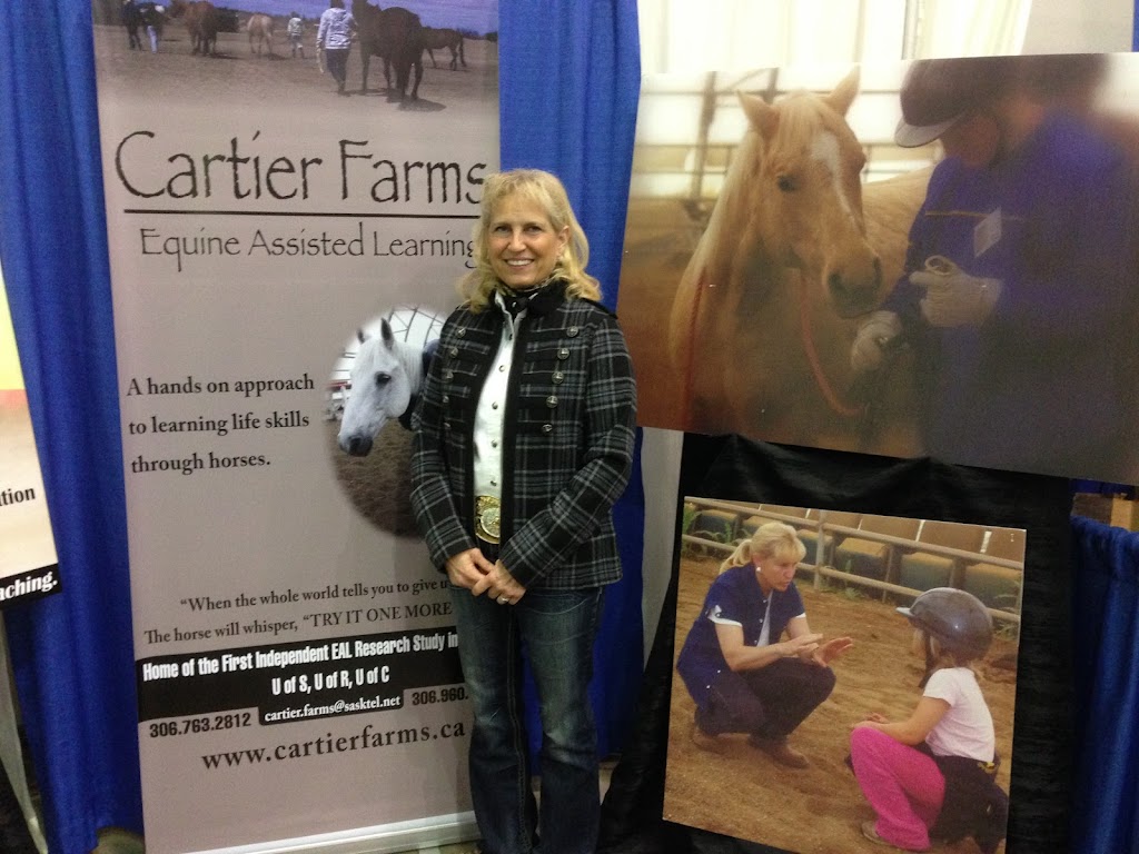 Cartier Farms Equine Assisted Learning | White Star Rd RR4, Spruce Home, SK S6V 5R2, Canada | Phone: (306) 980-5507