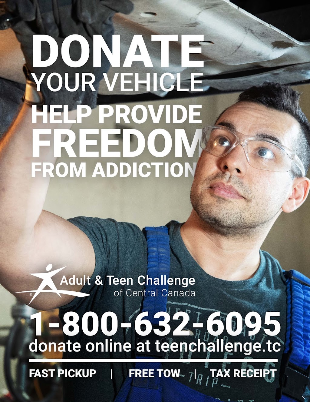 Adult & Teen Challenge Vehicle Donation | 260 Jean Marc Ave, Springfield, MB R2C 2Z2, Canada | Phone: (204) 949-9484