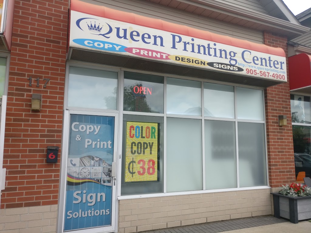 Queen Printing Center | 117 Queen St S Unit 6, Mississauga, ON L5M 6B5, Canada | Phone: (905) 567-4900