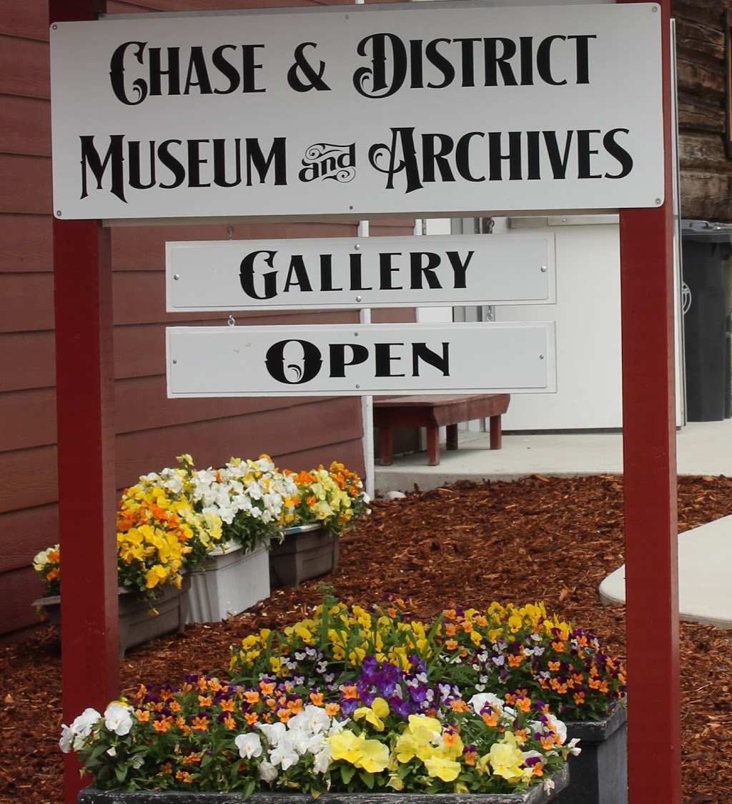 Chase & District Museum & Archives Society | 1042 Shuswap Ave, Chase, BC V0E 1M0, Canada | Phone: (250) 679-8847