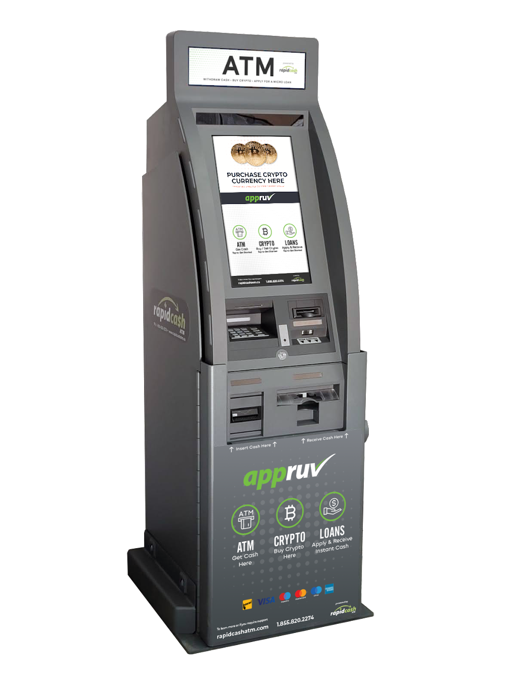 RapidEx Bitcoin ATM - Canco #137 Rolly View | 49402 Range Rd 234 #20, Rolly View, AB T4X 0Y1, Canada | Phone: (855) 820-2274