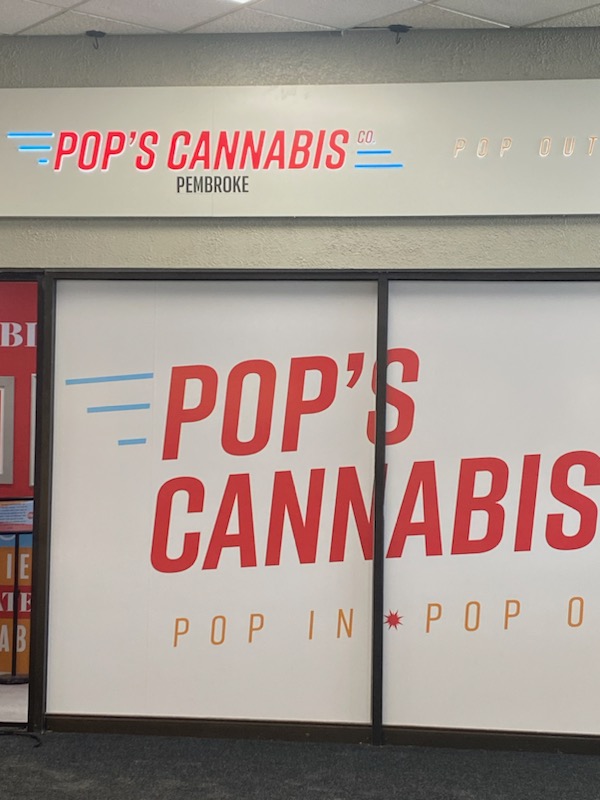 Pops Cannabis Co. Pembroke | 1100 Pembroke St E Unit 300A, Pembroke, ON K8A 6Y7, Canada | Phone: (613) 775-0777