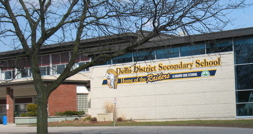 Delhi District Secondary School | 393 James St, Delhi, ON N4B 2B6, Canada | Phone: (519) 582-0410