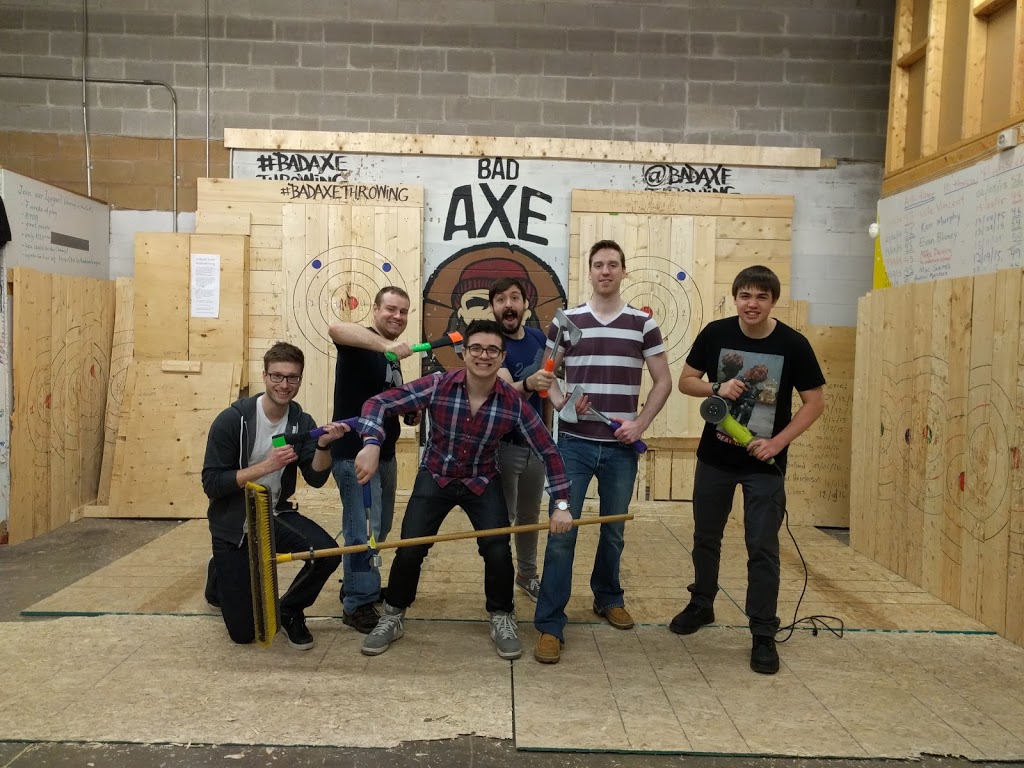 Bad Axe Throwing | 321 Weber St N, Waterloo, ON N2J 3H8, Canada | Phone: (844) 818-0999