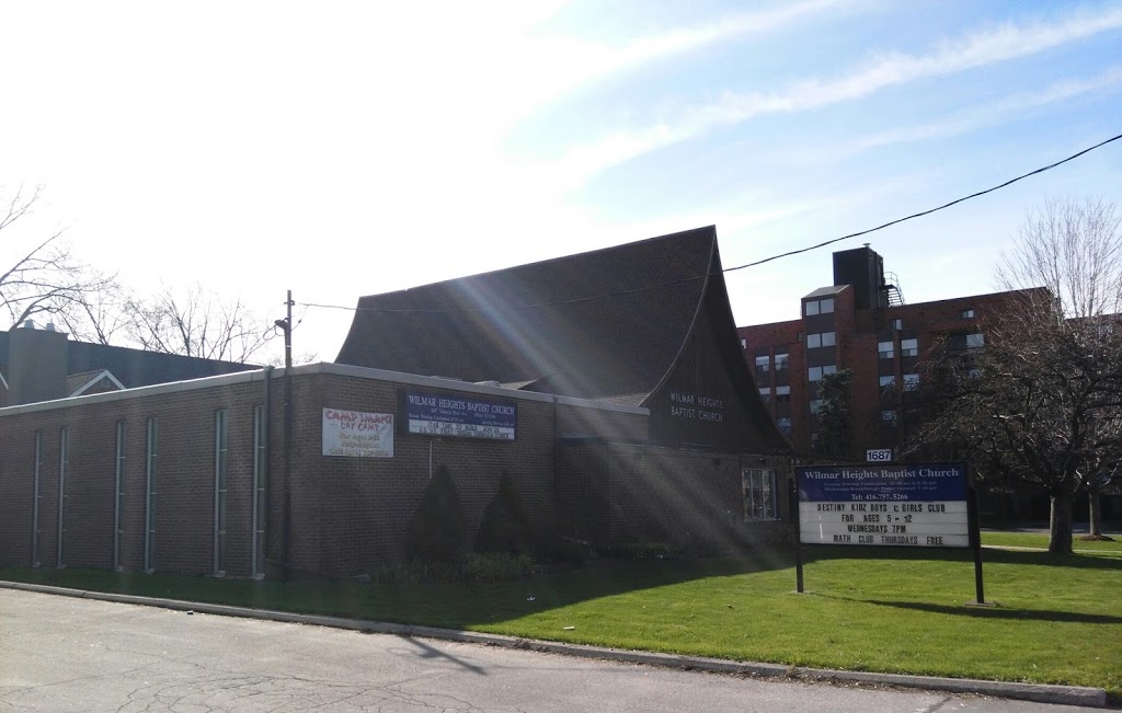 Wilmar Heights Baptist Church | 1687 Victoria Park Ave, Scarborough, ON M1R 1R7, Canada | Phone: (416) 757-5266