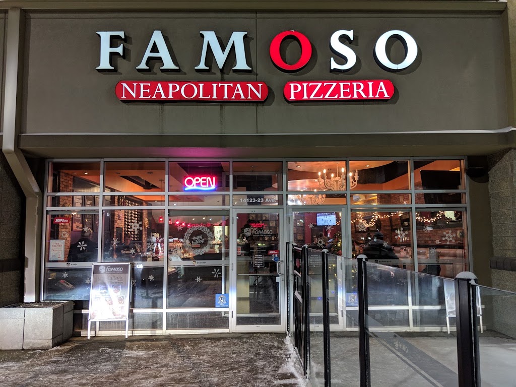 Famoso Neapolitan Pizzeria | 14123 23 Ave NW, Edmonton, AB T6R 0G4, Canada | Phone: (780) 436-8799