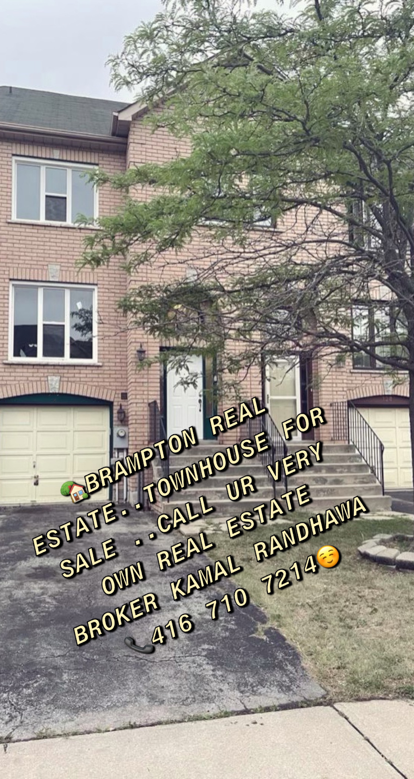 Kamal Randhawa Realtor | 50 Sunnyvale Gate UNIT 7, Brampton, ON L6S 0C4, Canada | Phone: (416) 710-7214