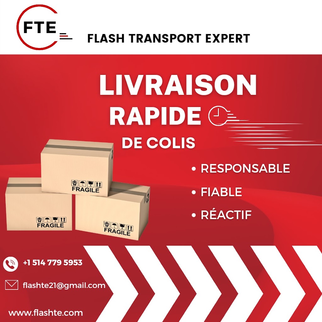 Flash Transport Expert-(FTE) | 16170 Avenue St Clement, Saint-Hyacinthe, QC J2T 4A1, Canada | Phone: (514) 779-5953