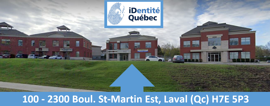 iDentité Québec Inc. | 2300 Boul Saint-Martin Est #100, Laval, QC H7E 5P3, Canada | Phone: (855) 902-2539