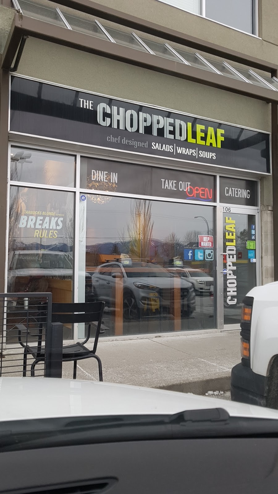 The Chopped Leaf | 45800 Promontory Rd #106, Chilliwack, BC V2R 5Z5, Canada | Phone: (604) 846-8048