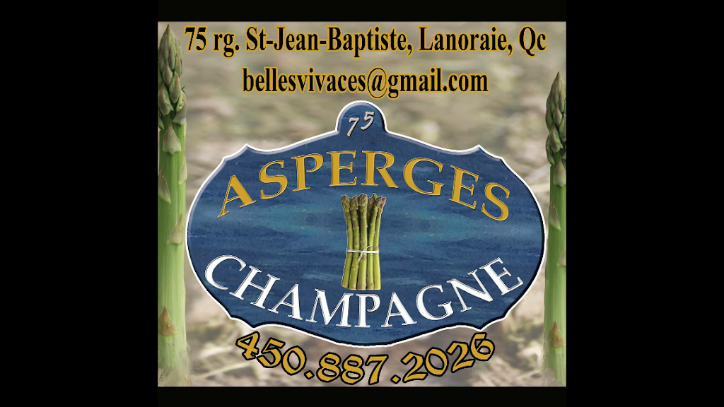 Asperges Guy Champagne | 75 Rang Saint-Jean-Baptiste, Lanoraie, QC J0K 1E0, Canada | Phone: (450) 887-2026