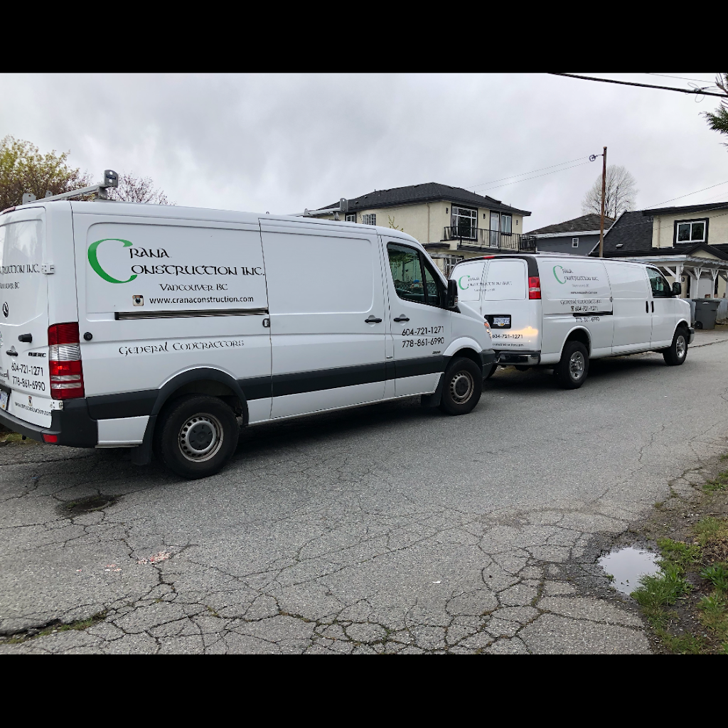 Crana Construction Inc. | 2719 E 57th Ave, Vancouver, BC V5S 2A9, Canada | Phone: (604) 721-1271