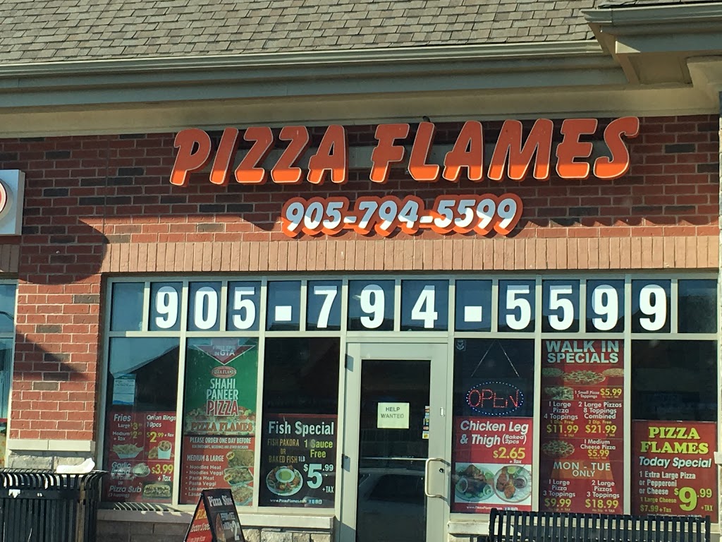 Pizza Flames | 1965 Cottrelle Blvd, Brampton, ON L6P 2Z8, Canada | Phone: (905) 794-5599