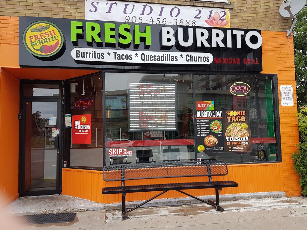 Fresh Burrito | 212 Queen St E, Brampton, ON L6V 1B7, Canada | Phone: (902) 903-6679