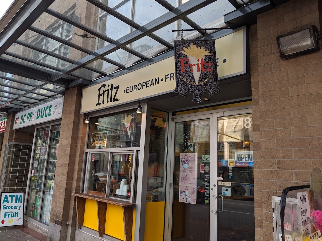 Fritz European Fry House | 718 Davie St, Vancouver, BC V6Z 1B6, Canada | Phone: (604) 684-0811