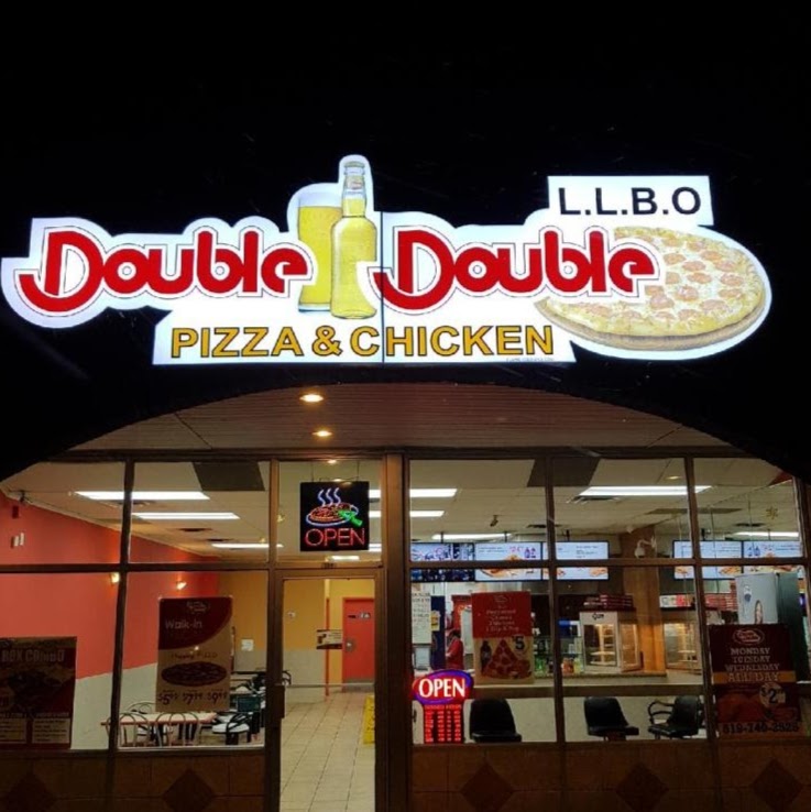 Double Double Pizza & Chicken | 115 Christopher Dr, Cambridge, ON N1R 4S1, Canada | Phone: (519) 740-2525