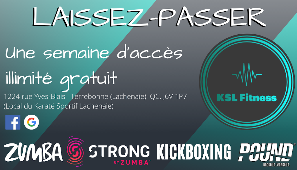 Zumba KSL - Terrebonne / Lachenaie | 1224 Rue Yves-Blais, Terrebonne, QC J6V 1P7, Canada | Phone: (450) 581-5425