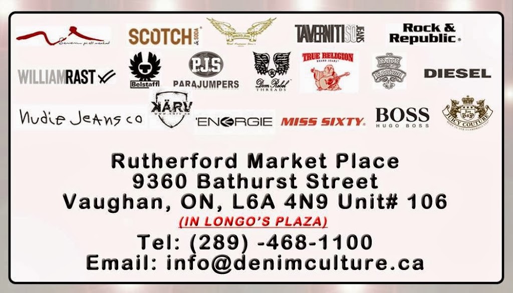 Denim Industries | 9360 Bathurst St, Maple, ON L6A 4N9, Canada | Phone: (289) 468-1100