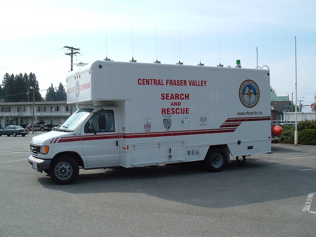 Central Fraser Valley Search & Rescue | 1594 Riverside Rd, Abbotsford, BC V2S 8J2, Canada | Phone: (604) 852-7271