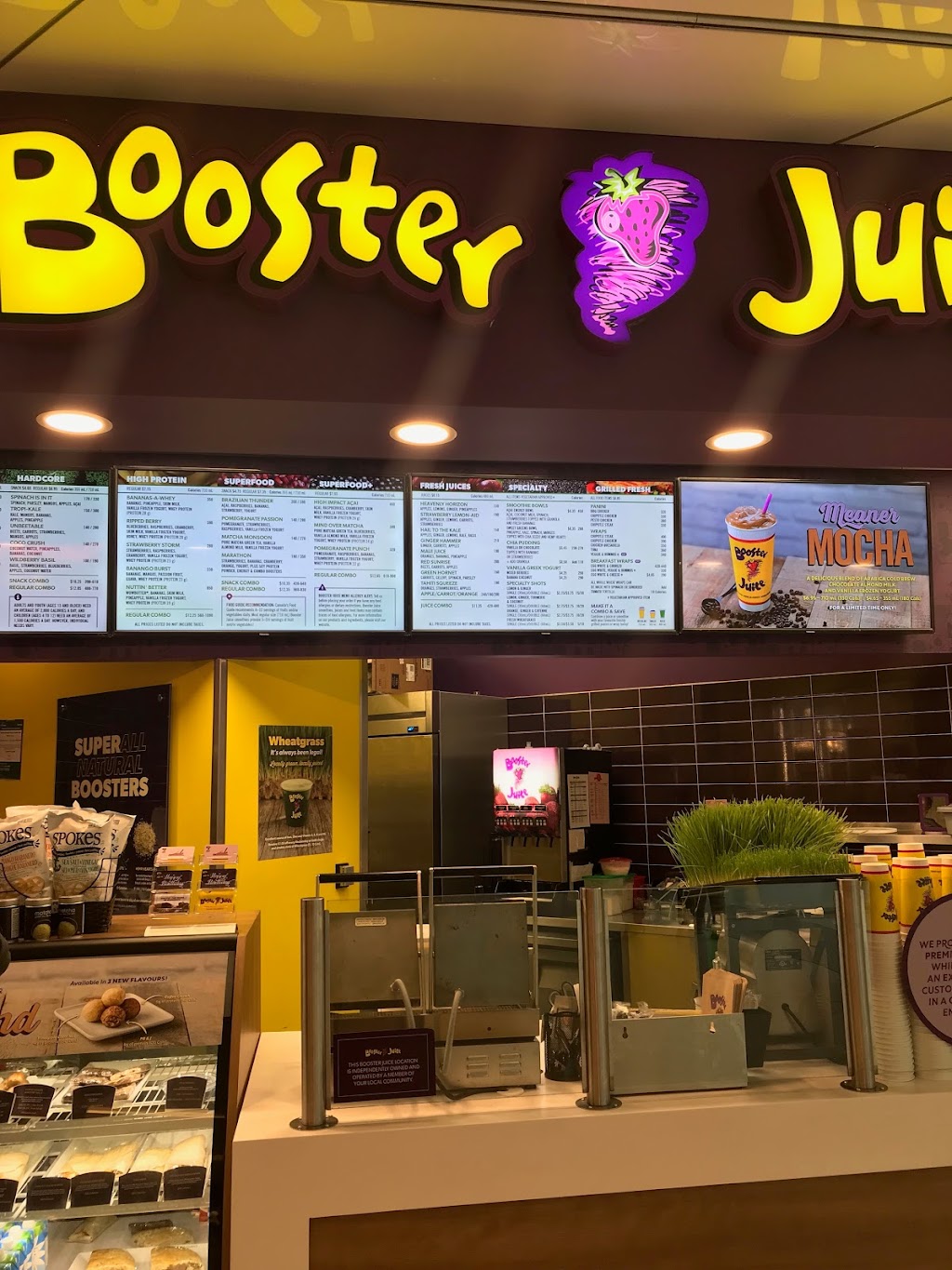 Booster Juice | 1 Promenade Cir Unit 153, Thornhill, ON L4J 4P8, Canada | Phone: (905) 709-2666