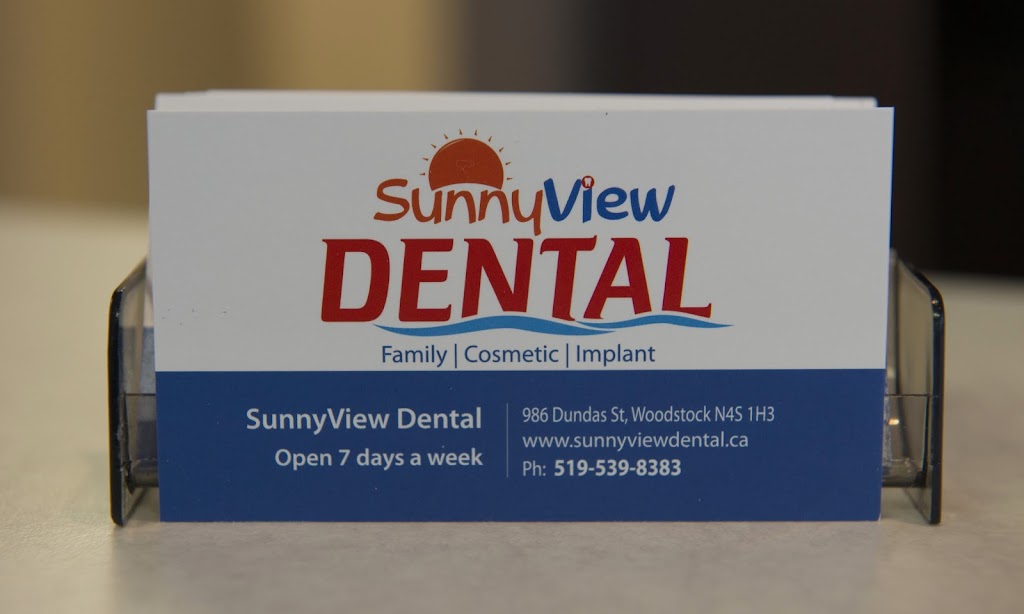 Sunnyview Dental - Woodstock | 986 Dundas St, Woodstock, ON N4S 1H3, Canada | Phone: (519) 539-8383