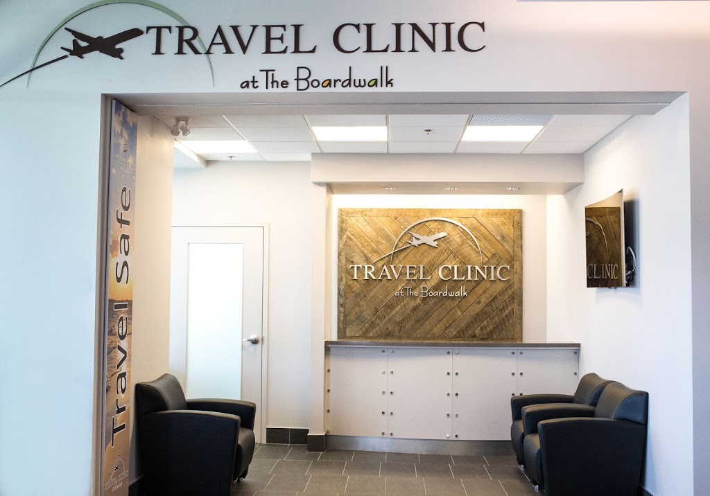 Travel Clinic at The Boardwalk | 430 The Boardwalk #107, Waterloo, ON N2T 0C1, Canada | Phone: (519) 585-0100