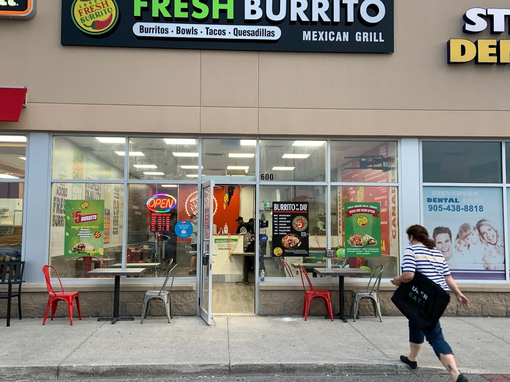 Fresh Burrito | 575 Laval Dr unit #600, Oshawa, ON L1J 6X2, Canada | Phone: (289) 240-9119
