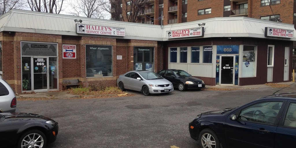 Halleys Service Centre Ltd - Car Repair Ottawa | 865 Montreal Rd, Ottawa, ON K1K 0S9, Canada | Phone: (613) 749-9649