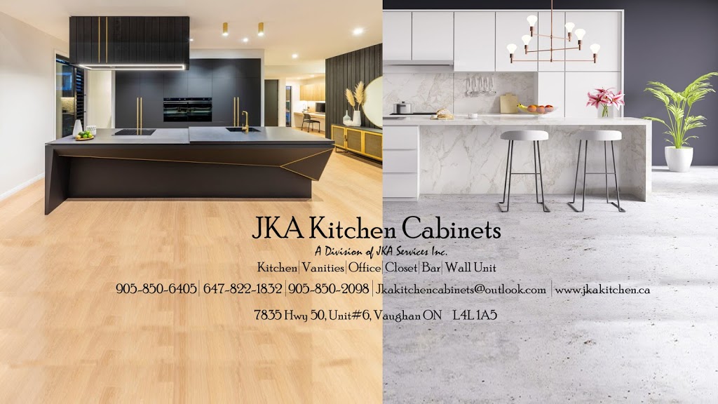 JKA Kitchen Cabinets | 7835 Hwy 50, Woodbridge, ON L4L 1A5, Canada | Phone: (647) 822-1832