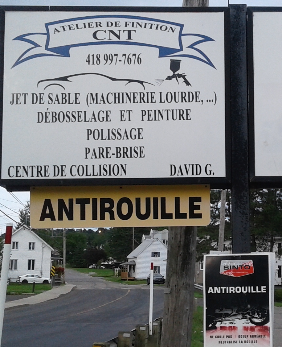 Atelier de finition CNT | 111 Rue Commerciale, Saint-Damien-de-Buckland, QC G0R 2Y0, Canada | Phone: (418) 997-7676