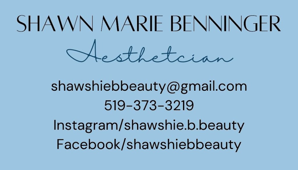 Shawshie B. Beauty | 441070 Elm St, Georgian Bluffs, ON N0H 2T0, Canada | Phone: (519) 373-3219