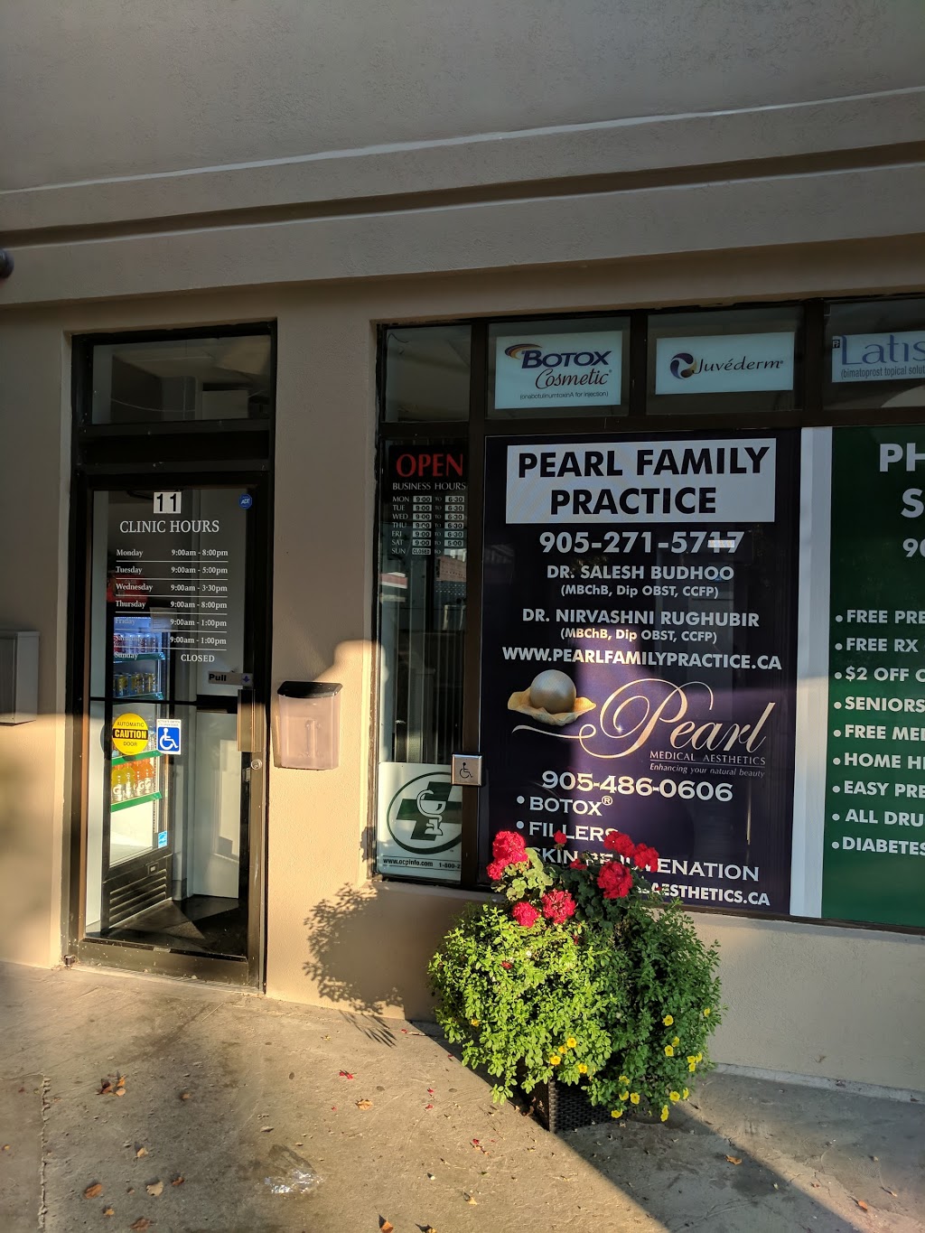 Pearl Family Practice | 1107 Lorne Park Rd #11, Mississauga, ON L5H 3A1, Canada | Phone: (905) 271-5717