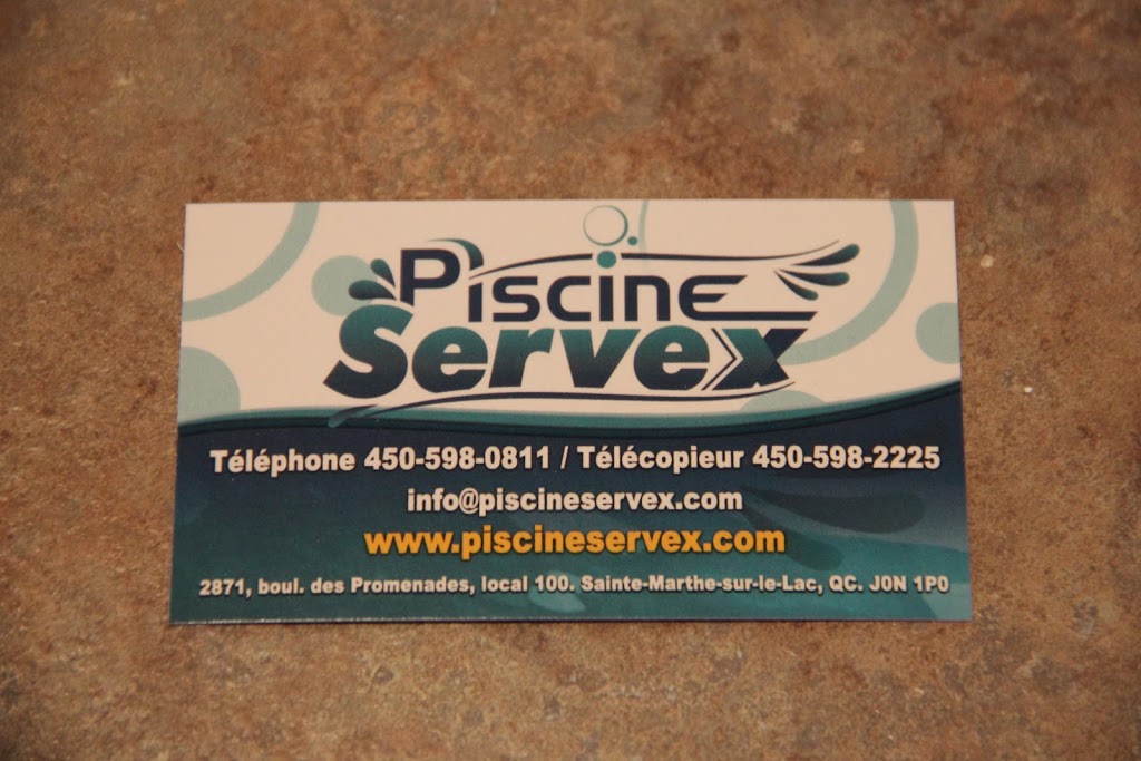 Piscine Servex | 2950 Boulevard des Promenades, Sainte-Marthe-sur-le-Lac, QC J0N 1P0, Canada | Phone: (450) 598-0811