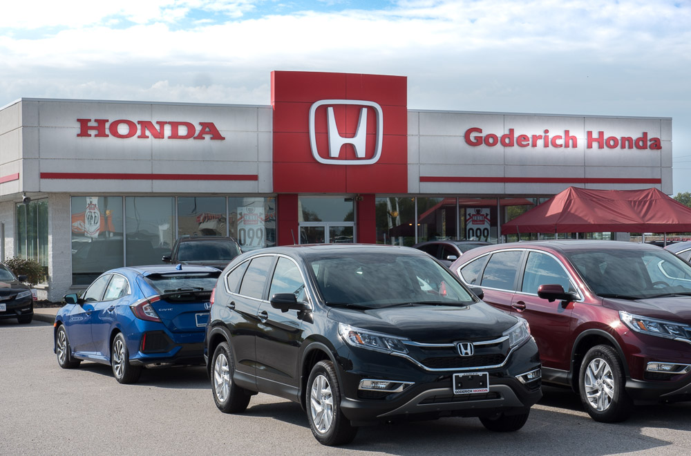 Goderich Honda | 500 Huron Rd, Goderich, ON N7A 3X8, Canada | Phone: (519) 524-2131